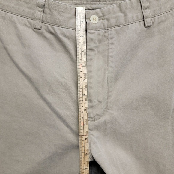 Vineyard Vines Khaki Club Pants Chino Beige Flat Front Men's Size 34x32‎ - Picture 5 of 9